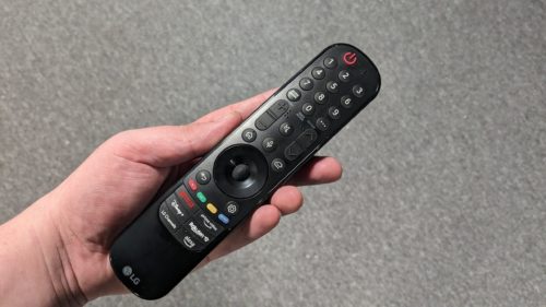 Looks like Google TV could get Wii-style pointy controls, just like my LG TV’s Magic Remote that drives me and my kids mad