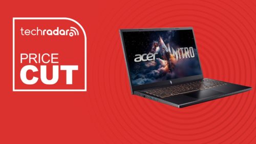 This budget-friendly Acer Nitro V boasts an RTX 4050 and Intel Core i5 for $699.99