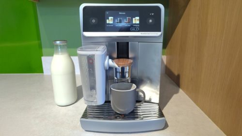 The Philips Café Aromis makes the best oat milk latte I’ve ever had from a home coffee maker — and it looks great as well