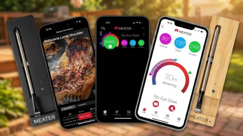 This smart temperature probe will take all the guesswork out of BBQing — it tells you exactly how long to cook and rest your meat for, for perfectly juicy, charred and tender results
