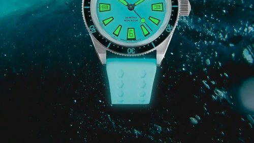 This Retro-Futuristic Dive Watch Works Best Deep Underwater