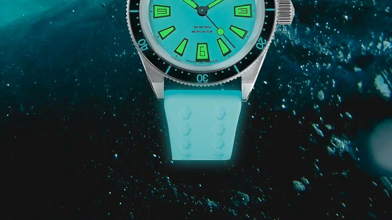 This Retro-Futuristic Dive Watch Works Best Deep Underwater