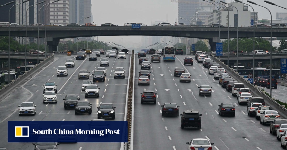 The hidden cost of China’s electric car boom: a spiralling roadworks bill