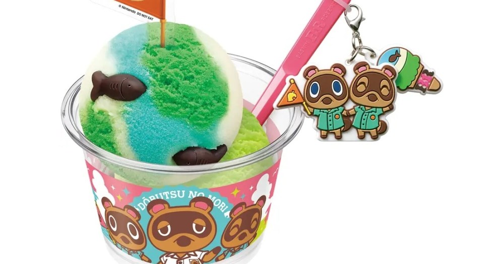 Nintendo’s Animal Crossing crosses over to Baskin-Robbins Japan with special ice cream and merch