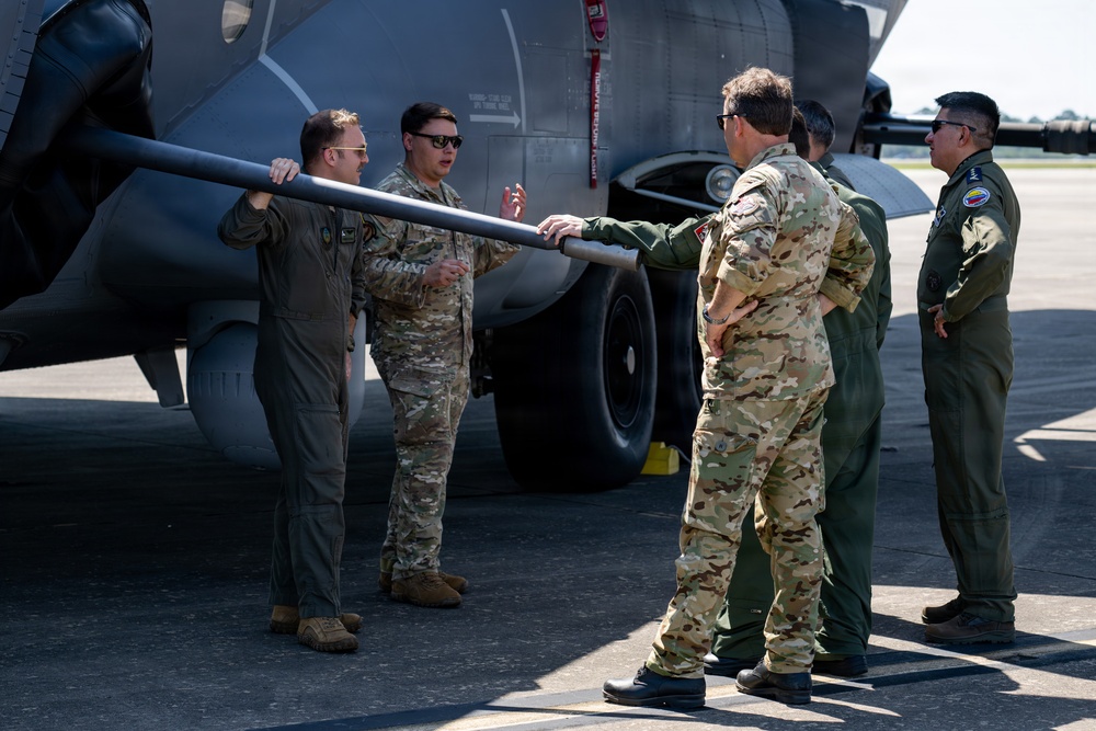 Reinforcing collective strength: AFSOC hosts International Air and Space Attachés