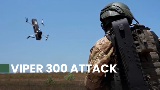 VIPER 300 Drone Thinks Before It Strikes