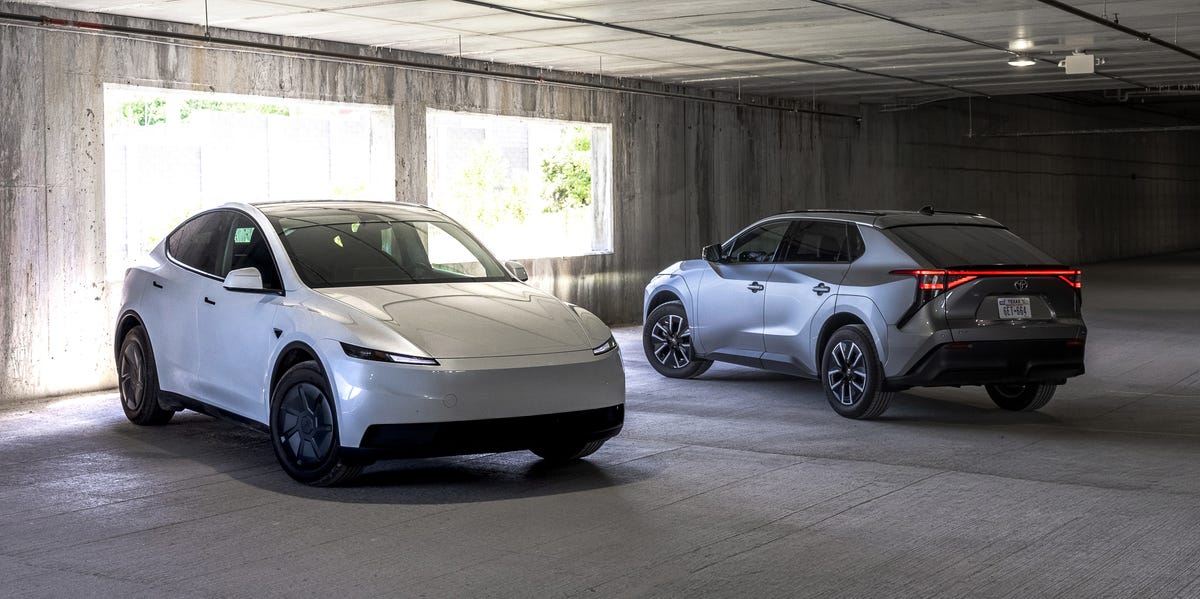 2026 Tesla Model Y vs. 2026 Toyota bZ Comparison Test: Which Bestselling EV Is Better?