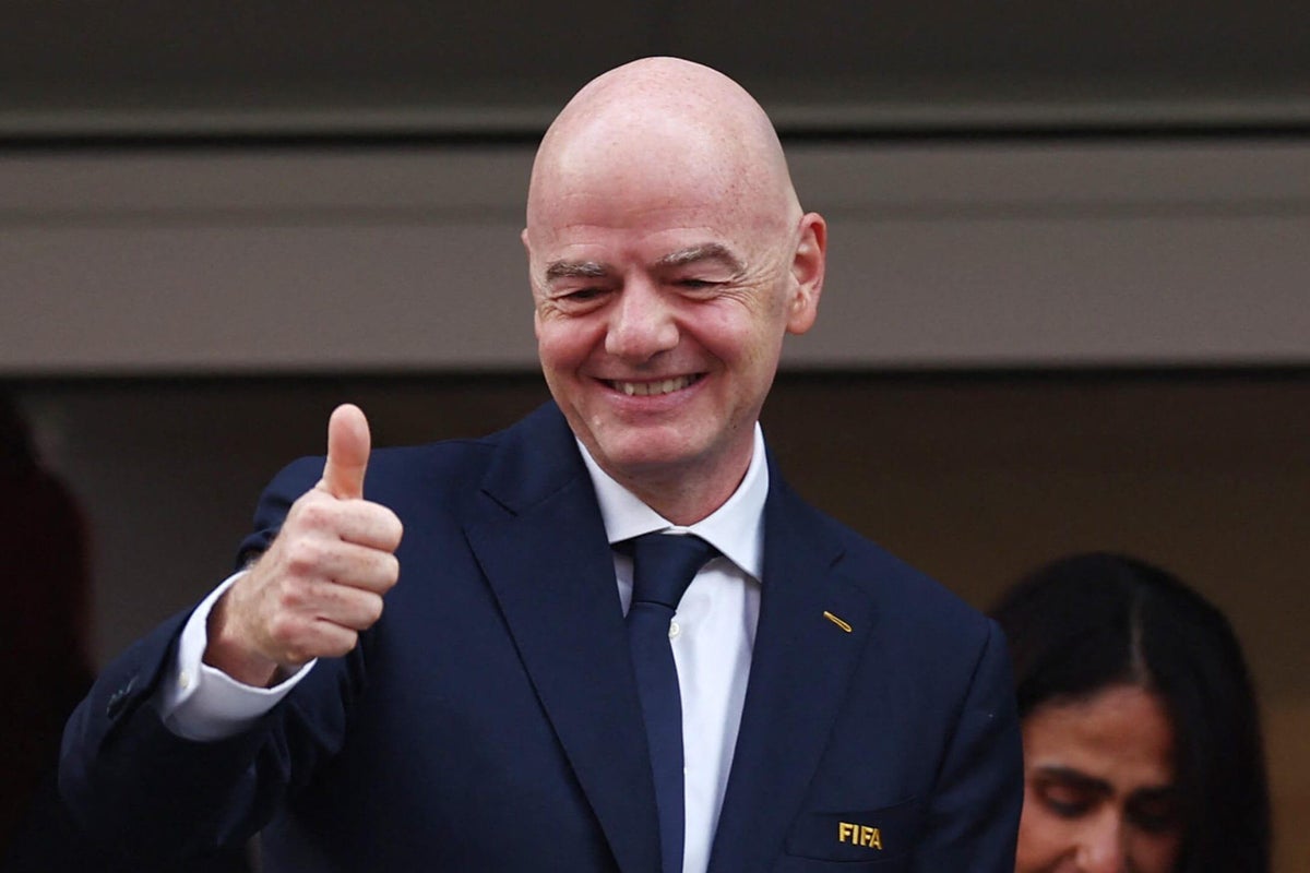 Gianni Infantino aiming to attend two World Cup games per day using private jet