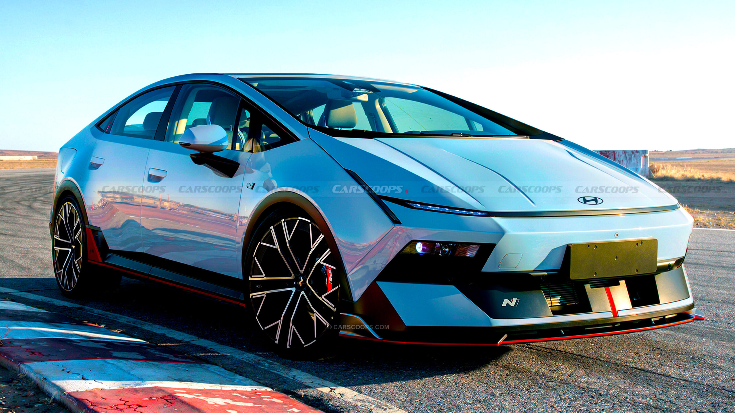 Hyundai’s IONIQ V Has Lambo Looks And 225 HP, So We Imagined The N | Carscoops