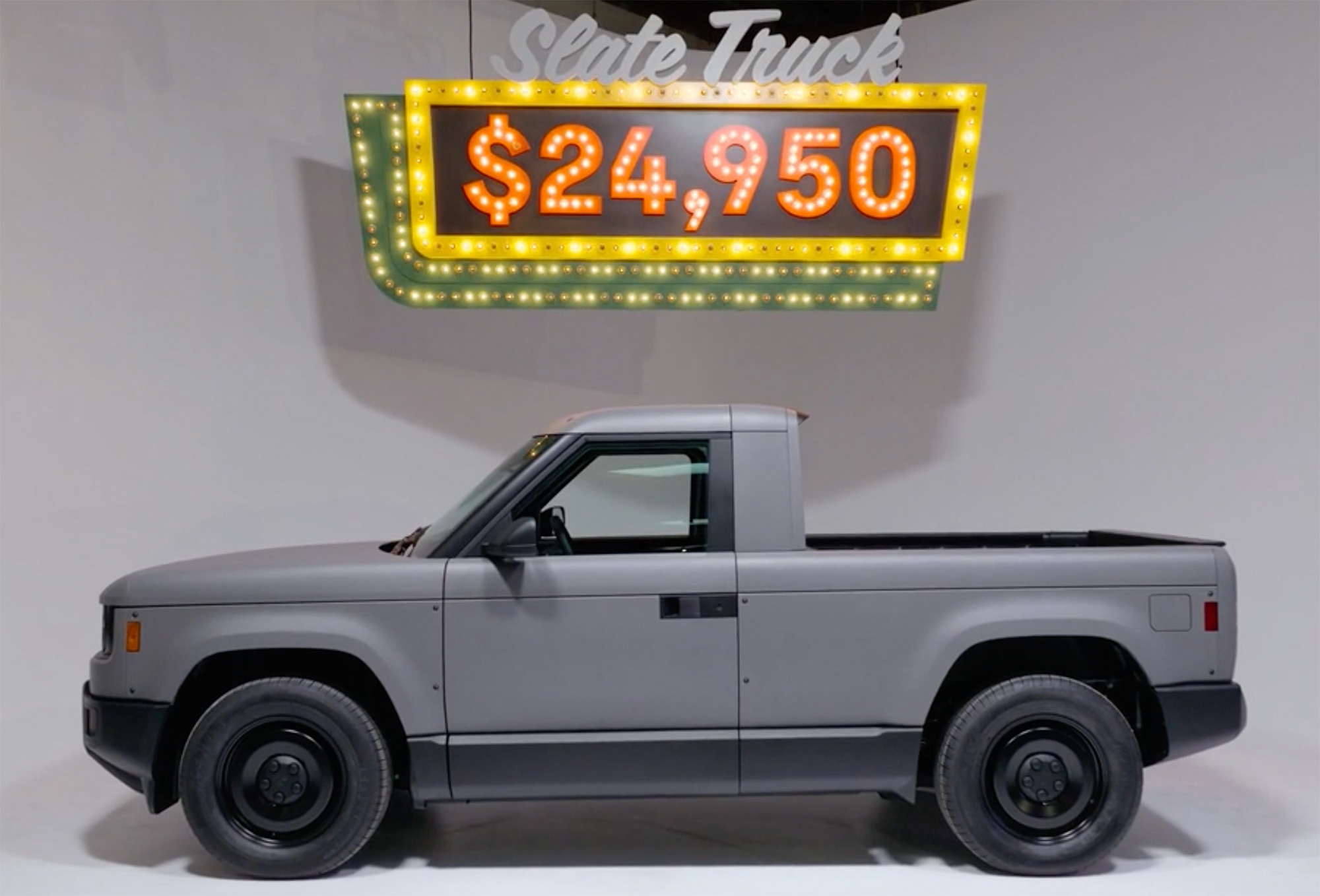 2027 Slate EV pickup: $25K+ prices, delivery by end of year, 205-mile range and more
