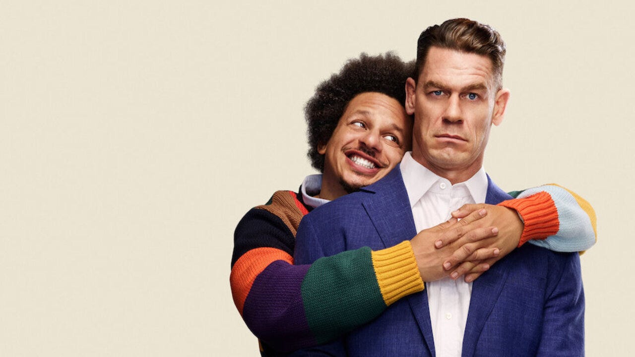 John Cena and Eric André’s New Netflix Movie Has Enough Bodily Fluids, Bare Butts, and Fake Penises to Make for a Decent Couch Watch
