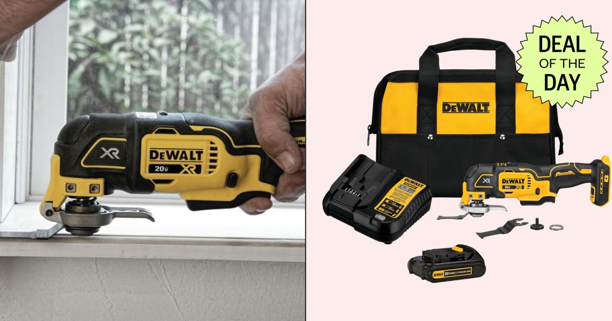 Dewalt’s popular cordless multitool is on sale for $100, just in time for Father’s Day