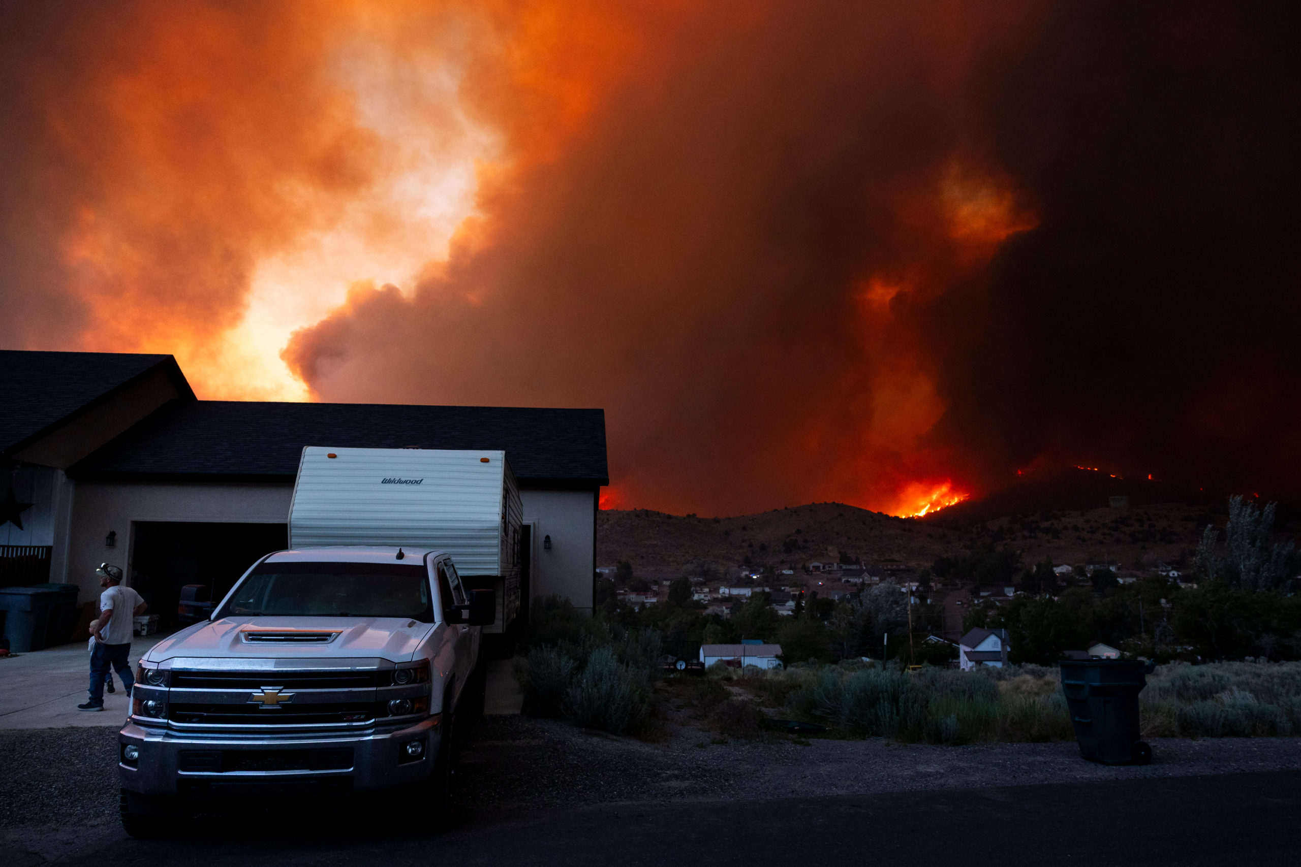 Drone spotted near Eureka’s Iron Fire, prompting warning