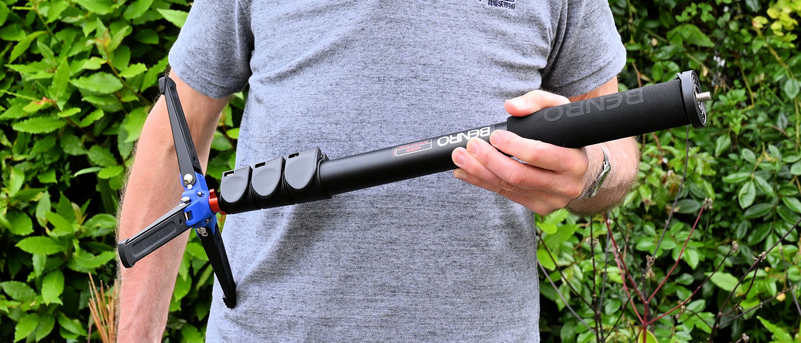 The Benro A48FD is part monopod, part tripod, and superb value for money!