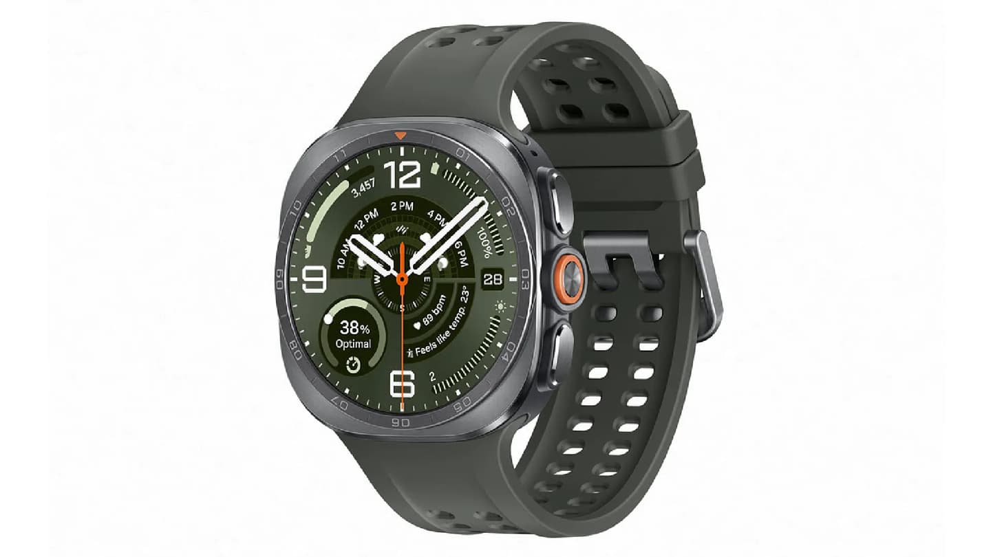 Rendering image of Samsung Galaxy Watch Ultra2 smartwatch has been released: Battery capacity has increased by approximately 35%