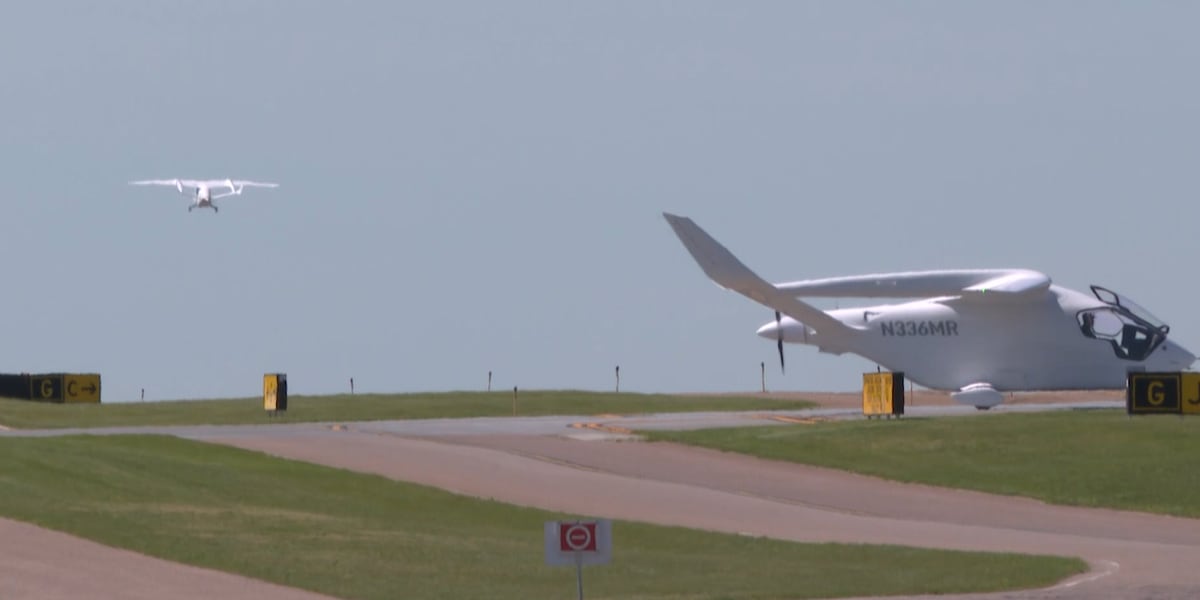 Beta gives WCAX test flight in new electric aircraft
