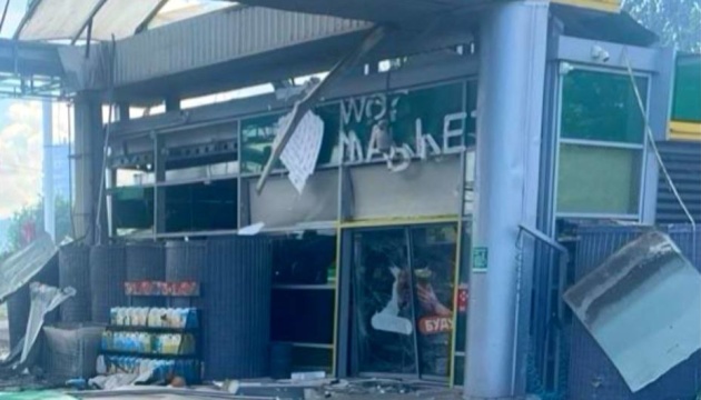 In Zaporizhzhia, Russian drone attacks gas station; one person injured