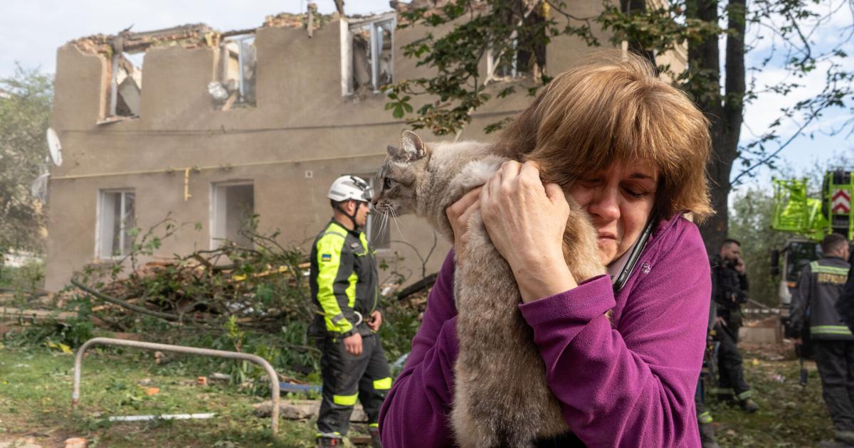 A Russian drone strike in Ukraine kills 3 from one family, including a 13-year-old boy