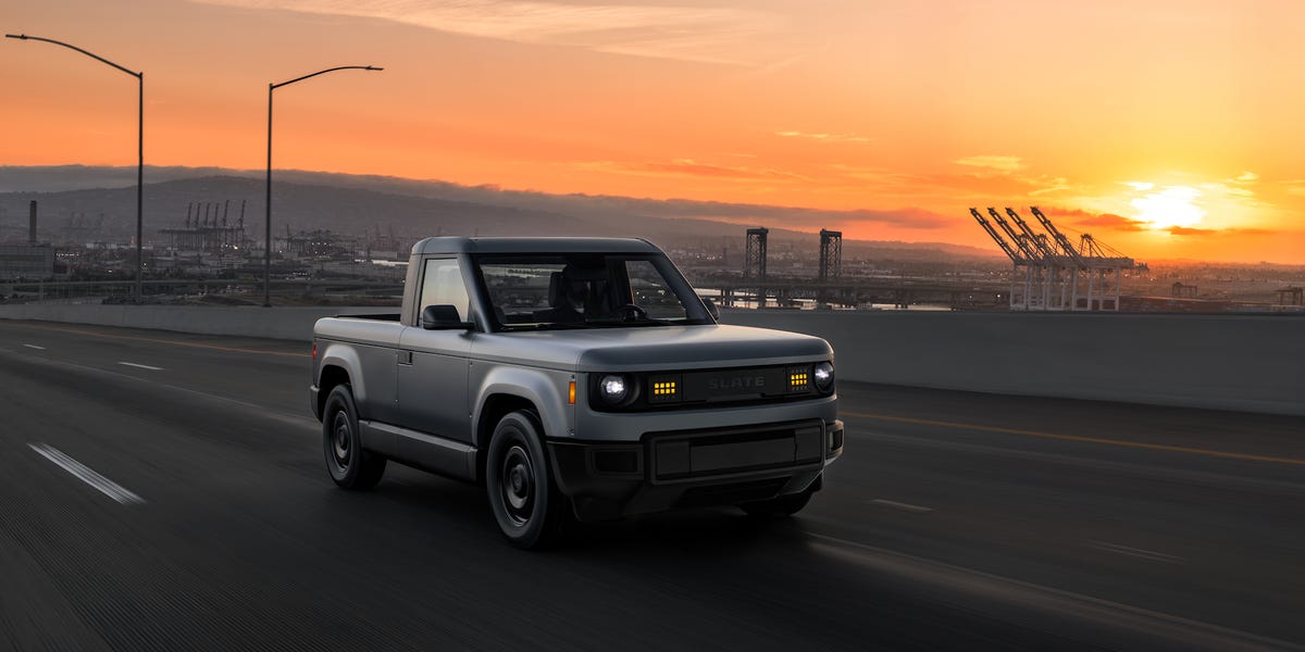 Jeff Bezos-backed Slate unveils launch price for the ‘most affordable truck in America’