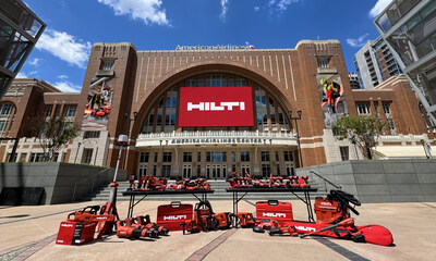 HILTI NAMED OFFICIAL POWER TOOL PROVIDER FOR AMERICAN AIRLINES CENTER