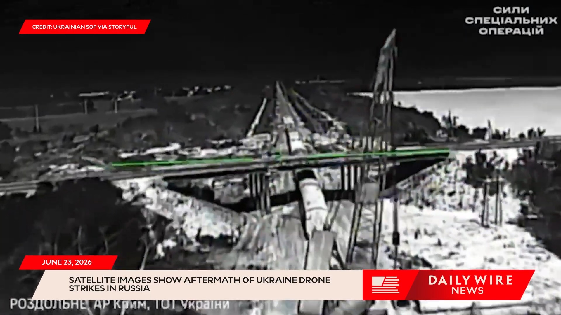 Satellite Images Show Aftermath of Ukraine Drone Strikes in Russia