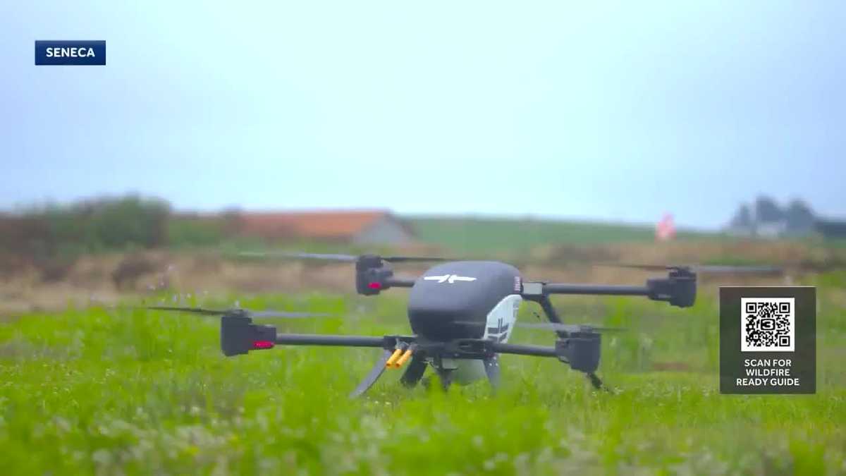 Wildfire Ready: New Seneca drones aid crews tackle wildland fires