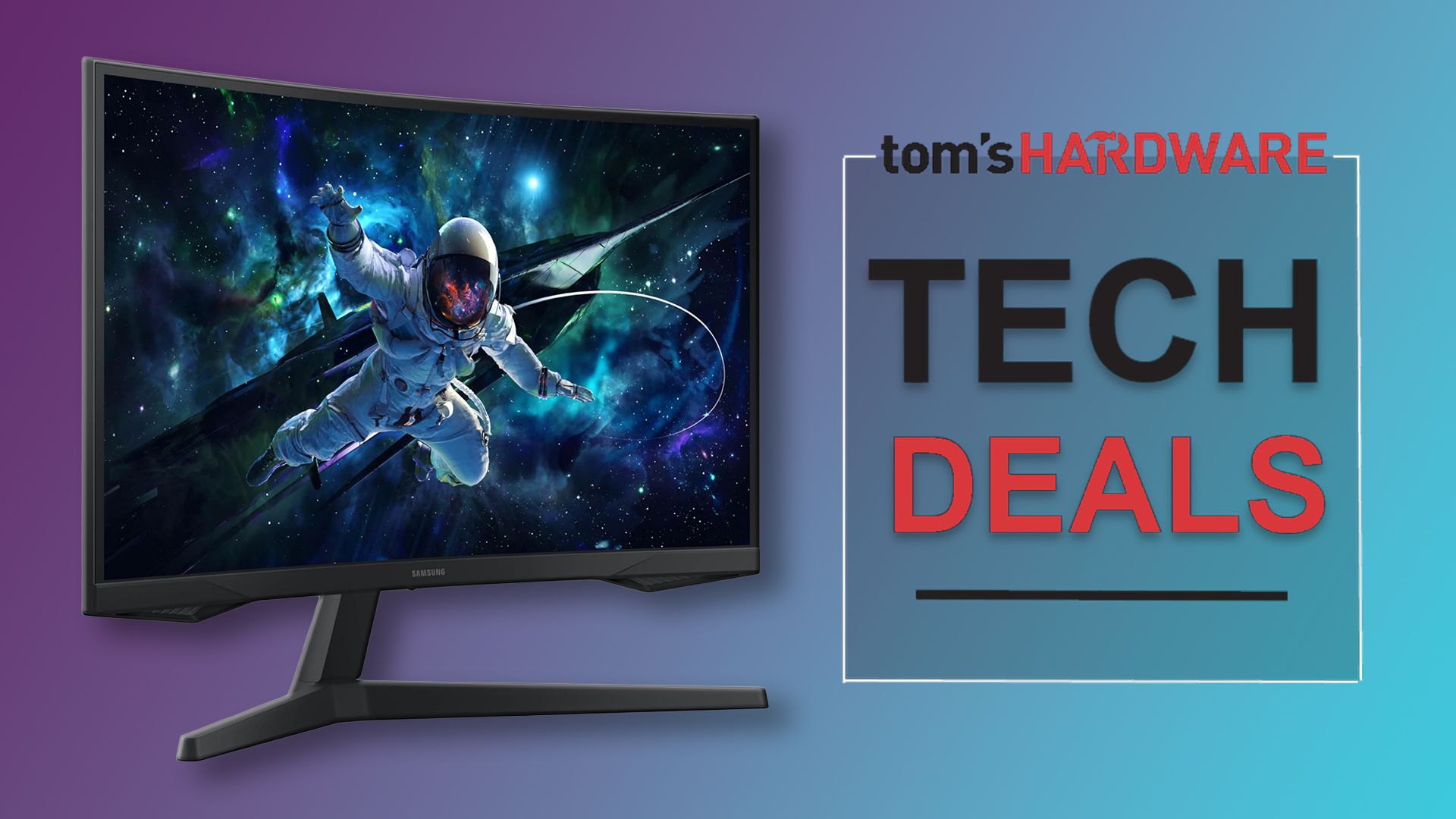 Samsung’s 32-inch 1440p 165 Hz gaming monitor falls to its lowest price yet with 46% off for Prime Day — grab the curved Odyssey G55C at just $189.99