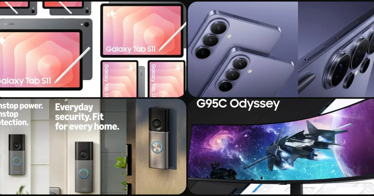 Deals: Galaxy Tab S11 Amazon all-time low $300 off, Galaxy S26 up to $525 off, latest Ring doorbells up to 50% off, more