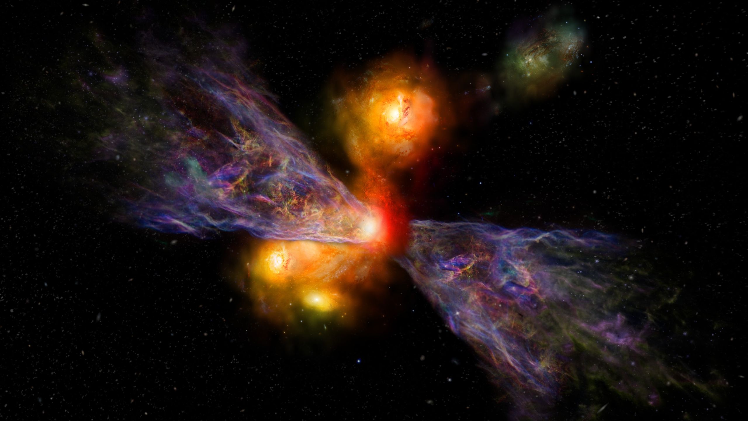 James Webb telescope detects ‘galaxy-killing wind’ near the dawn of time — and it could preview the death of the Milky Way