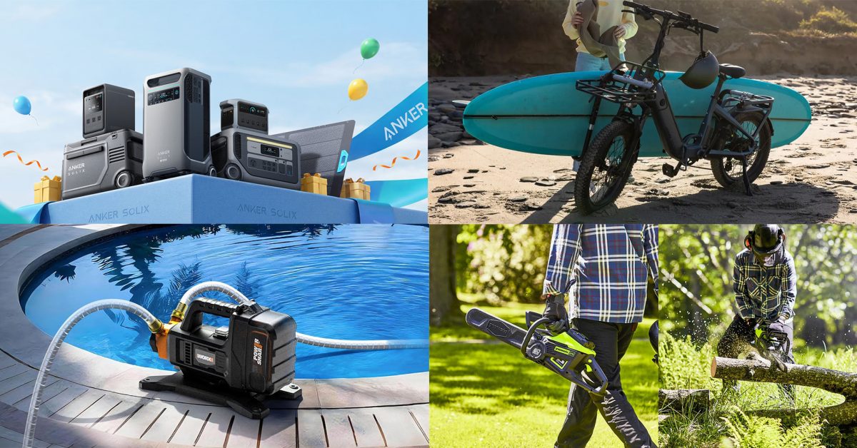 Anker’s massive SOLIX Early Prime Day power station deals + exclusive bonus savings from $129, Ride1Up Portola e-bike, more