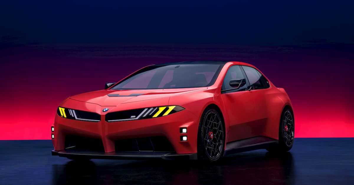 BMW’s menacing new EV concept offers an early look at the first electric M3 [Images]