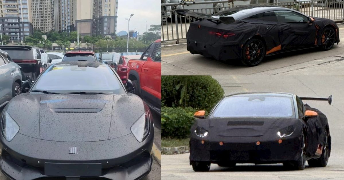 BYD’s 1,000+ hp drop-top luxury EV spotted undisguised [Images]