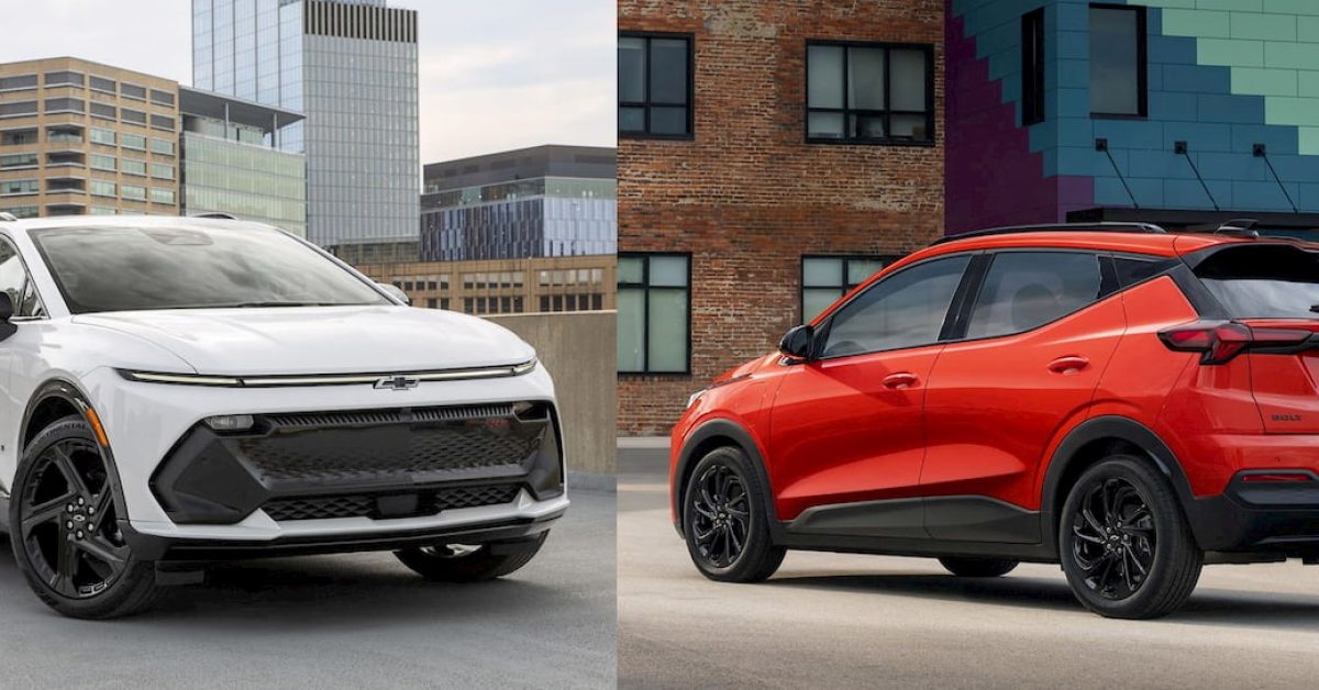 The Chevy Equinox EV is now way more expensive to lease, but the Bolt is a bit cheaper