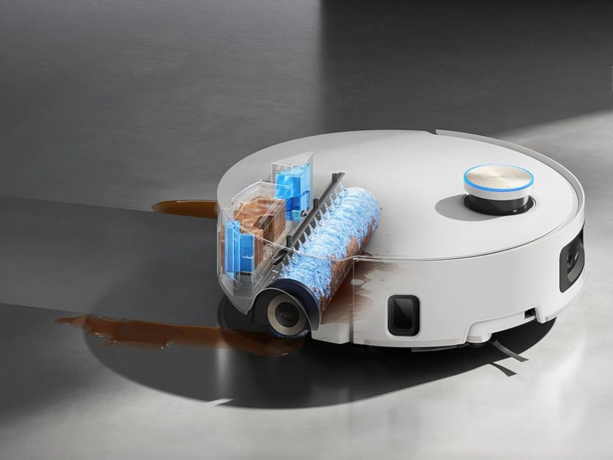 New Dreame robot vacuum with steam roller mop on the way