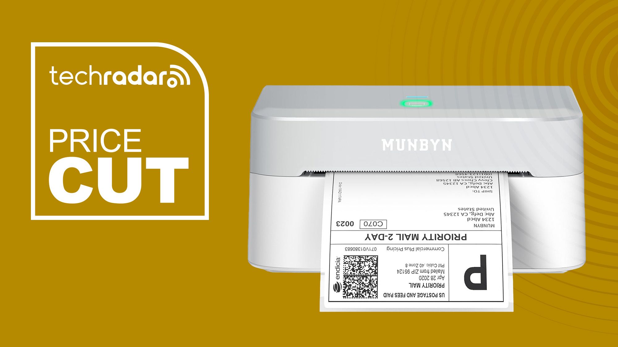 The Munbyn RW403B hits its lowest price for Prime Day — and it’s our top shipping label printer