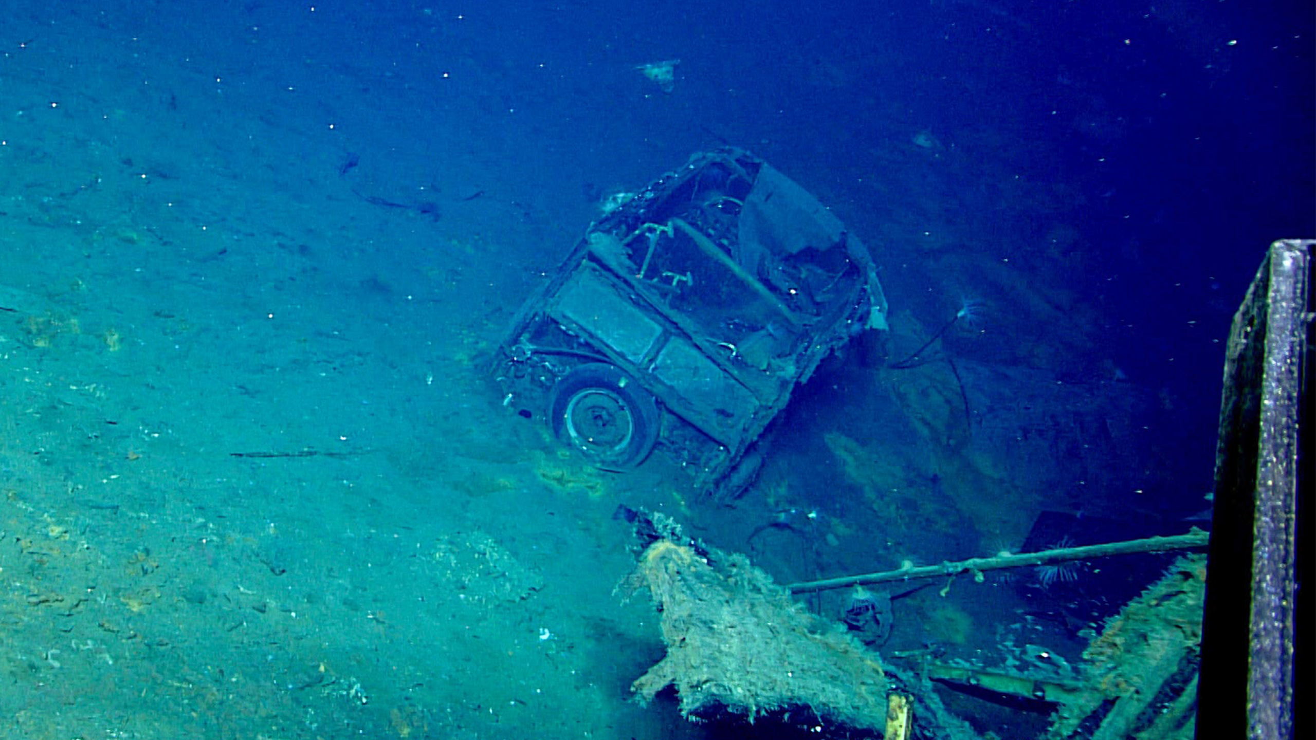 A 1941 Ford Was Found On A Sunken WWII Carrier 3 Miles Down In The Pacific | Carscoops