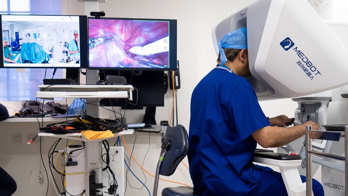 ‘I’m part of medical history’: Toumai surgical robot wins patient praise and EU approval after executing the UK’s first 1,500-mile remote operation
