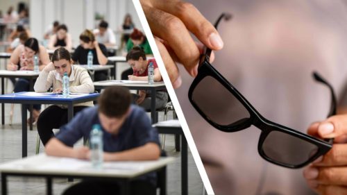 ‘In the worst cases, they could lose all their A-level grades’: Students could resort to using smart glasses and hidden ear pieces to cheat in exams — but it’s not just a threat to UK schools