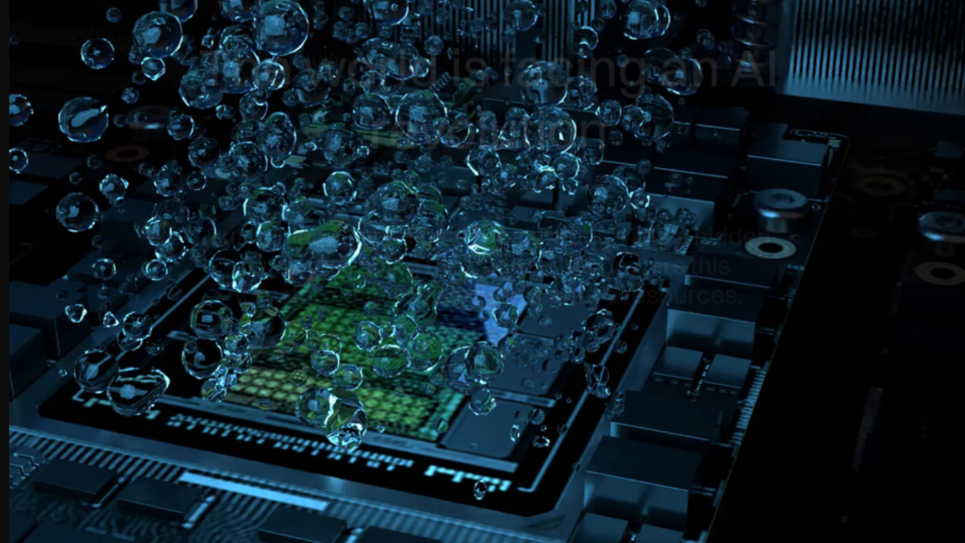 MIT researchers think tiny bubbles could solve the growing energy and water crisis facing AI data centers worldwide