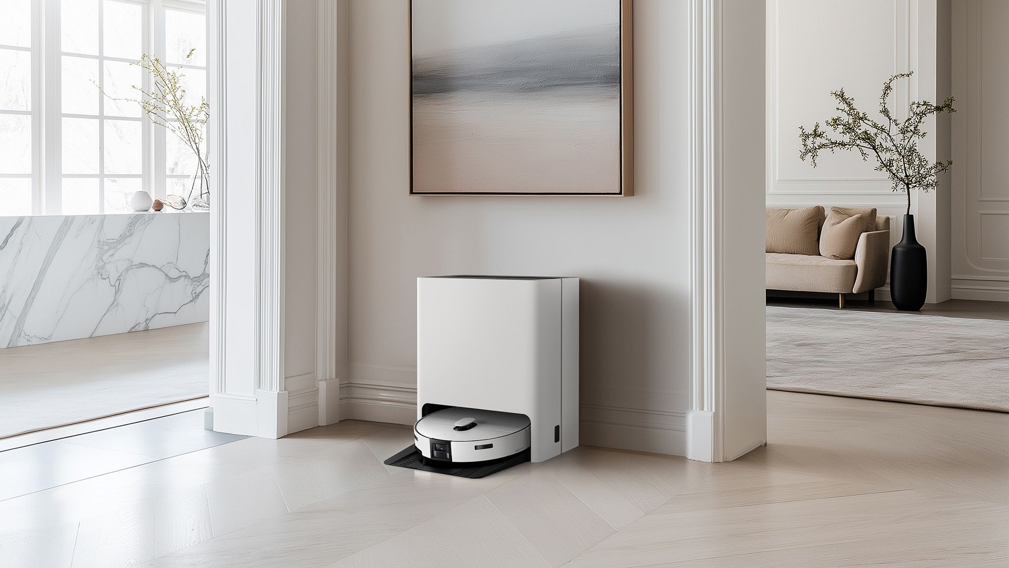 Samsung’s latest robot vacuum can clean and monitor your home at the same time