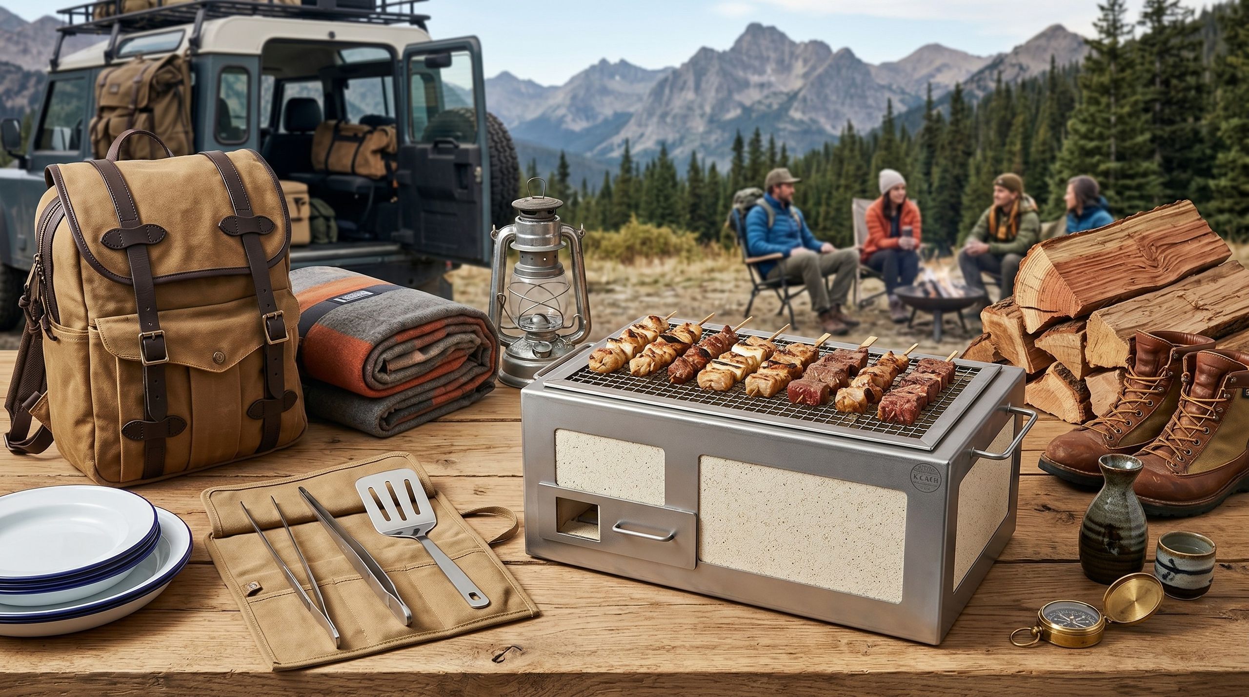 I’m going camping soon, and it’s hard to resist taking this Japanese BBQ grill made in partnership with British Michelin Star chef Tommy Banks — especially with an up to 34% discount
