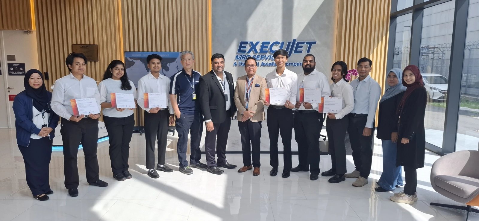 ExecuJet MRO Services Malaysia announces apprenticeship programme success | Business Jet Interiors