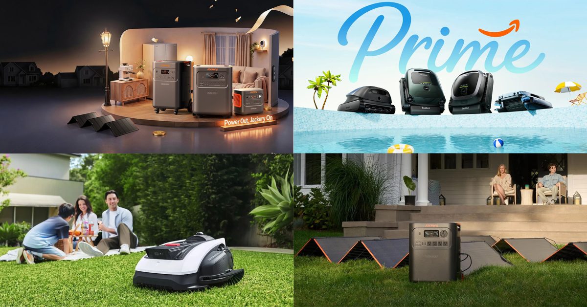 Jackery Early Prime Day power station sale with up to 65% off + up to 10% bonus savings, Beatbot robot pool cleaner lows, more