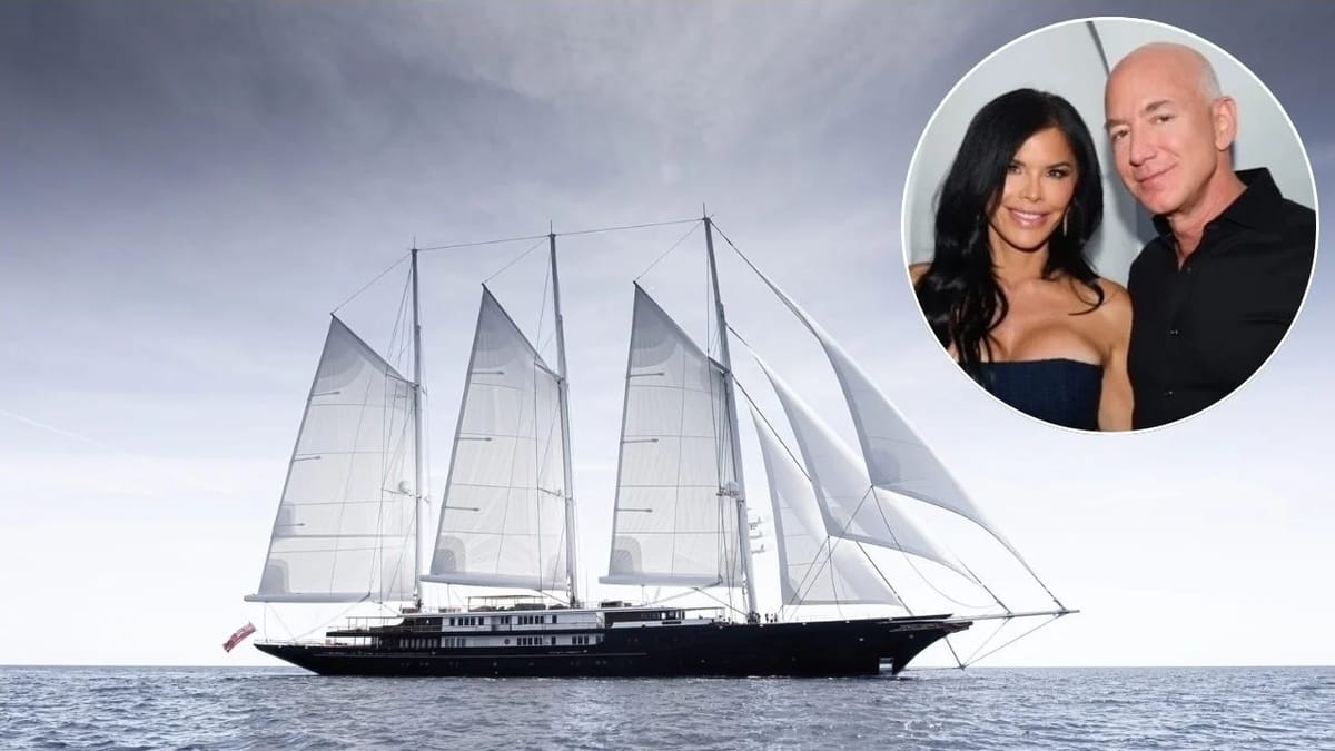 How long it takes Jeff Bezos to earn the $25M-a-year he needs to keep his $500M superyacht afloat as he looks to sell the ship