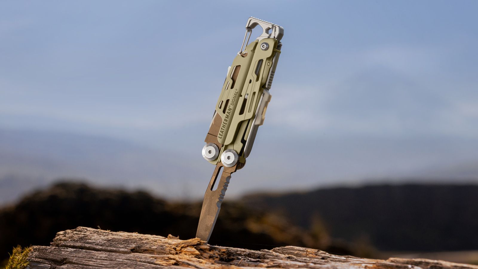 Leatherman gives its adventure-ready Signal multitool a desert-inspired makeover