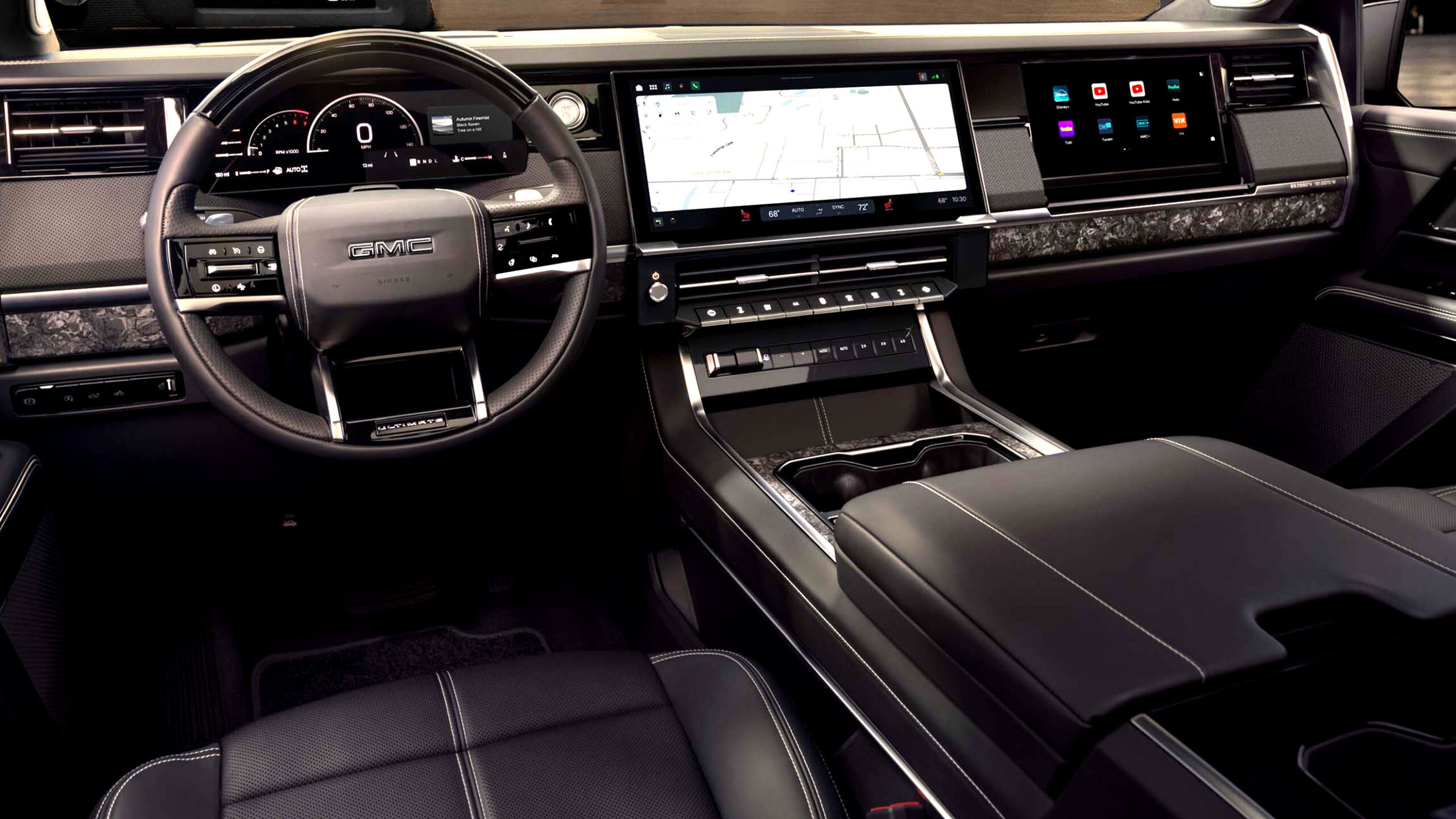 GMC’s Priciest 2027 Sierra Packs Over 60 Inches Of Screens | Carscoops