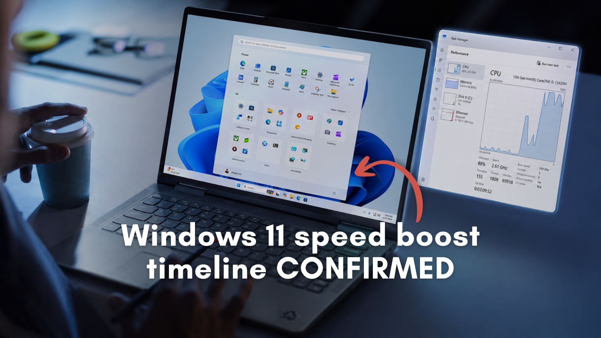 Microsoft confirms release date of macOS-like Windows 11 CPU boost trick that critics tried to mock