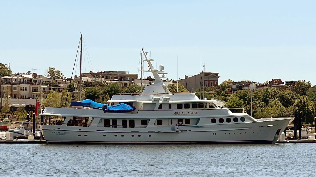 Superyacht tied to controversy over Clarence Thomas’ travels slips into Baltimore