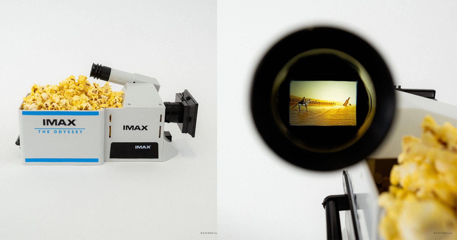 You Can Eat Your Popcorn From an IMAX Camera Bucket While Watching ‘The Odyssey’