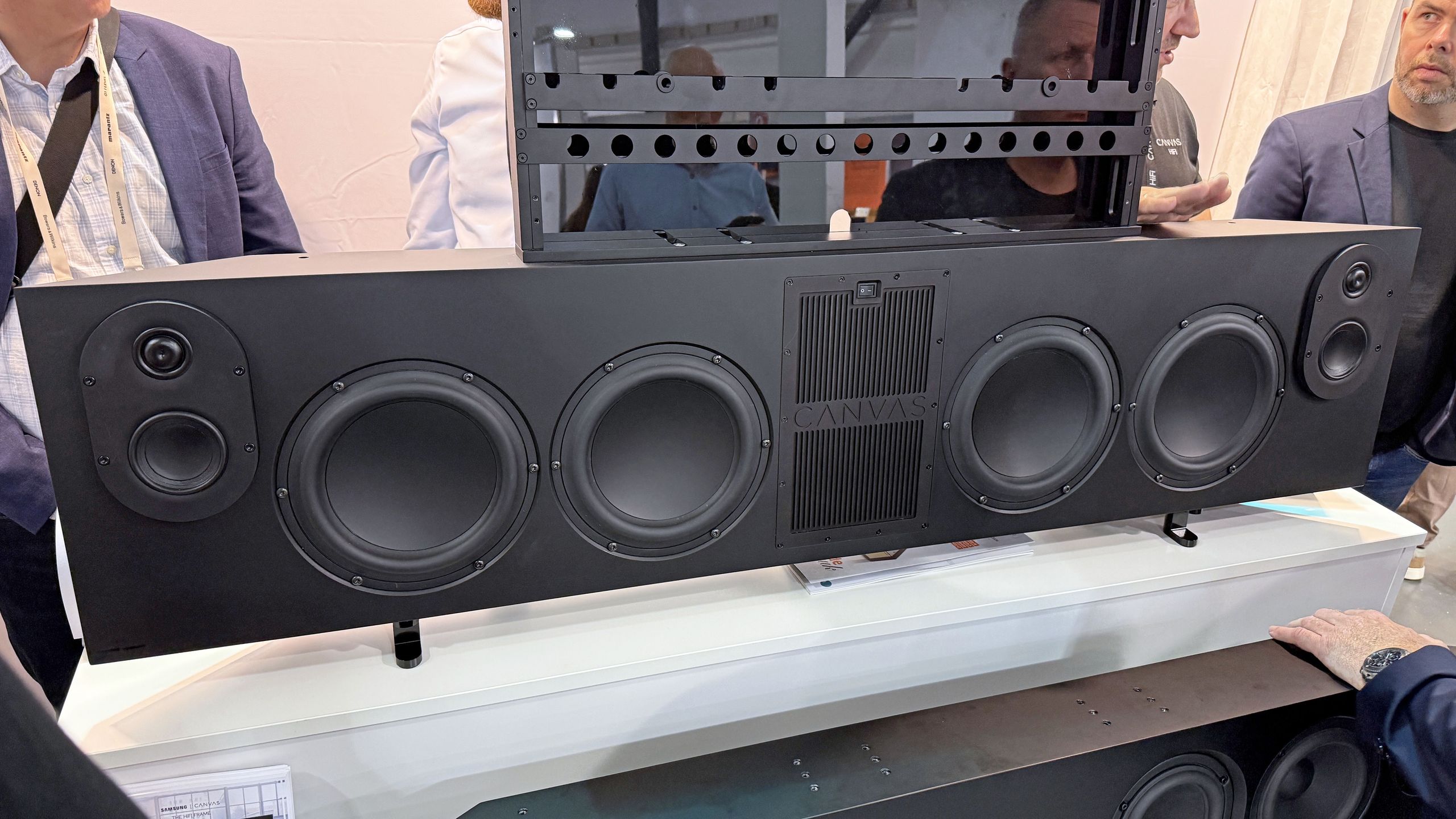 I heard the ‘world’s first audiophile soundbar’ in person — this thing is basically two floorstanding speakers in disguise, and when it sounds this amazing, who needs Dolby Atmos?